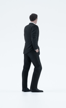 Atlantic 1:18 Figur Steve Mann in Anzug Modellbau Diorama