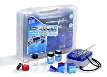 Revell Airbrush-Set Basic Set mit Kompressor 391999090