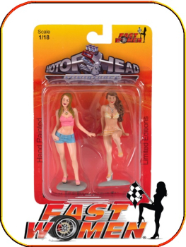 Fast Women 324 Spokemodels 1:18 - Set bestehend aus 2 Figuren