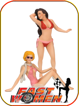 Fast Women 326 Spokemodels 1:18 - Set bestehend aus 2 Figuren