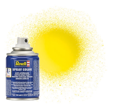 Revell 34112 yellow shiny Spray Color 100 ml