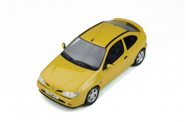 Otto Models 343 Renault Megane Mk1 Coupe 2.0 16V gelb 1:18 limited 1/1750 Modellauto