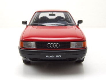 Triple9 1800343 Audi 80 B3 1989 rot 1:18 limitiert 1/1002 Modellauto