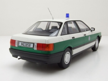 Triple9 1800345 Audi 80 B3 1989 Polizei 1:18 limitiert 1/1002 Modellauto