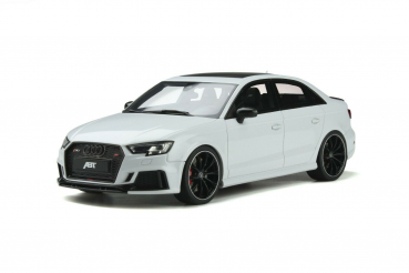 GT Spirit 346 Audi RS3 ABT Sedan (A3) 2020 weiss-schwarz 1:18 limited 1/999 Modellauto