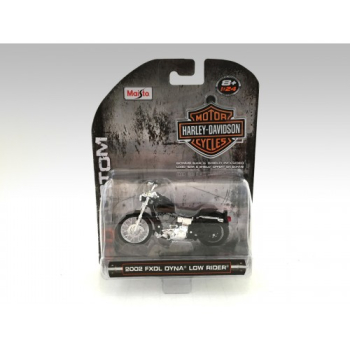 Maisto 1:24 Harley Davidson 2002 FXDL Dyna Low Rider American Diorama