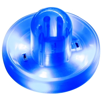 Ersatzteil AIRHOCKEY Zubehör LED PUSHER blau 80MM Schieber 60105