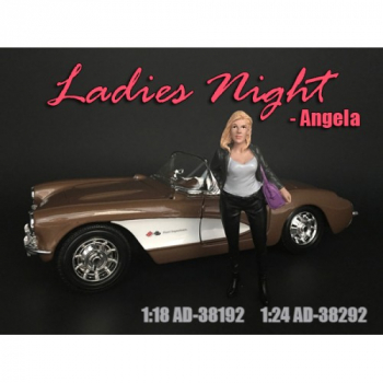 American Diorama 38292 Ladies Night Angela stehende Frau 1:24 Figur limitiert 1/1000