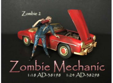 American Diorama 38199 Zombie 3 Mechaniker 1:18 Figur 1/1000 Horror