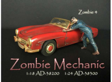 American Diorama 38200 Zombie 4 Mechaniker 1:18 Figur 1/1000 Horror