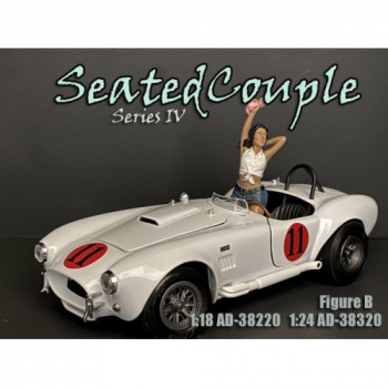American Diorama 38320 Seated Couple Series 4 Beifahrerin - 1:24 Figur 1/1000