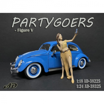 American Diorama 38325 Partygoers Frau mit Handy Figur 1:24 Figur 1/1000