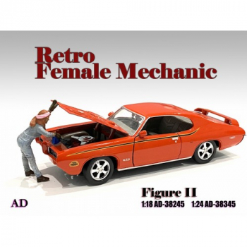 American Diorama 38245 Retro Mechanikerin II 1:18 Figur 1/1000 limitiert