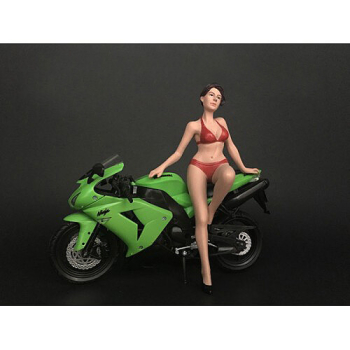 Women in red Bikini Figur Elizabeth 1:12 limitiert 1/1000 American Diorama