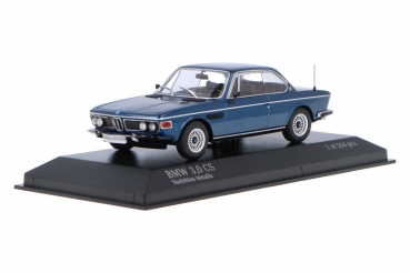 Minichamps BMW 3.0 CS E9 1968 blue metallic 1:43 limited 1/504 modelcar