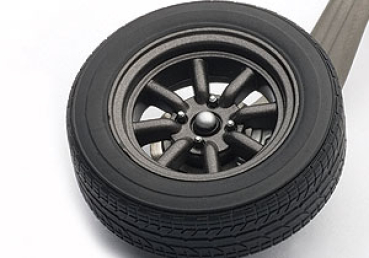 AUTOart TOYOTA SPRINTER TRUENO (AE86) 8-SPOKES Felge (mit Logo)(schwarz) Schlüsselanhänger 41587