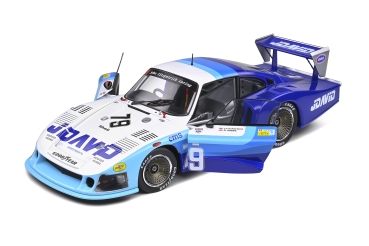 Solido 421180700 Porsche 935 Moby Dick #79 blau-weiss 1:18 Modellauto