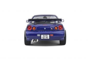 Solido 421181100 Nissan GTR R34 violett 1999 GT-R 1:18 Modellauto
