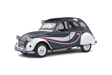 Solido Citroen 2CV6 Chic 2CV Ente 1982 grau-weiss 1:18 4211181110 Modellauto