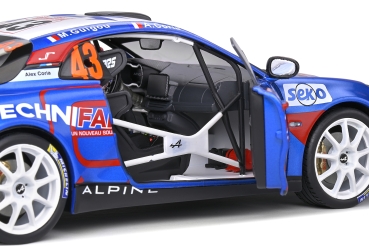 Solido 421181270 Alpine A110 #43 Rallye Monte-Carlo 2021 blau 1:18 Modellauto