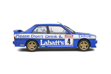 Solido BMW M3 E30 #4 BTTC 1991 Tim Harvey Team Labatts 421181350 Modellauto S1801512