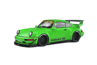 Solido 421181380 Porsche 911 (964) RWB Rauh Welt Pandora 2011 grün 1:18 Modellauto