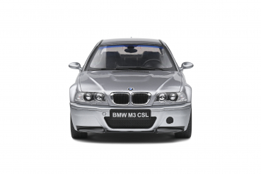 Solido 421181410 BMW E46 M3 CSL Coupe 2000 silber 1:18 Modellauto