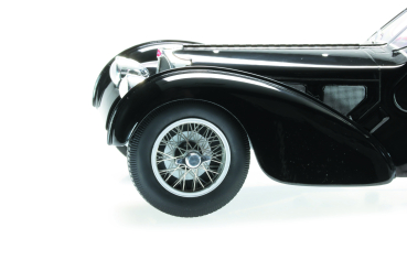 Solido 421184430 Bugatti Atlantic Typ 57 SC 1938 schwarz 1:18 Modellauto