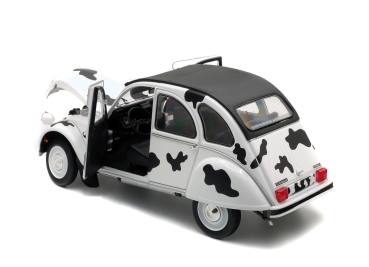 Solido Citroen 2CV6 Vache 1986 Kuhflecken 1:18 - 421184860 S1850028