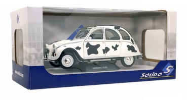 Solido Citroen 2CV6 Vache 1986 Kuhflecken 1:18 - 421184860 S1850028