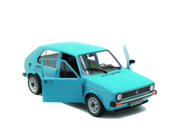 VW Golf I L 1983 Miami blau 1:18 Solido Modellauto Volkswagen