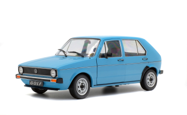 VW Golf I L 1983 Miami blau 1:18 Solido Modellauto Volkswagen