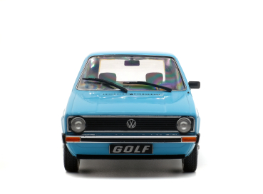 Preview: VW Golf I L 1983 Miami blau 1:18 Solido Modellauto Volkswagen