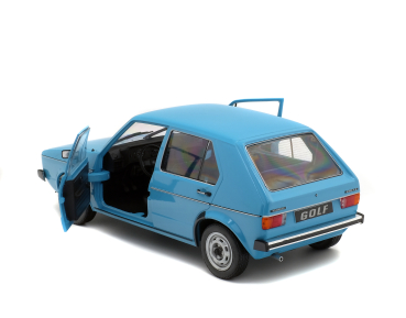 VW Golf I L 1983 Miami blau 1:18 Solido Modellauto Volkswagen