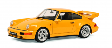 Solido Porsche 911 964 3.6 Turbo 1990 gelb 1:18 421185560 Modellauto