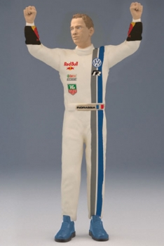 Figurenmanufaktur 430025 Rennfahrer Julien Ingrassia VW Polo Figur 1:43