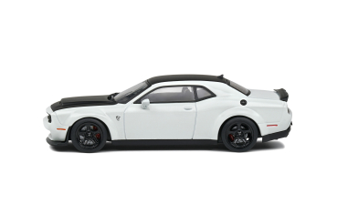 Dodge Challenger Demon 2018 weiß-schwarz 1:43 Modellauto Solido 421437220
