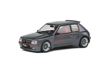 Peugeot 205 DIMMA 1989 dunkelgrau 1:43 Modellauto Solido 421437280