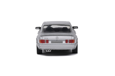 Mercedes Benz 560 SEC C126 wide body 1990 grey 1:43 modelcar Solido 421437710