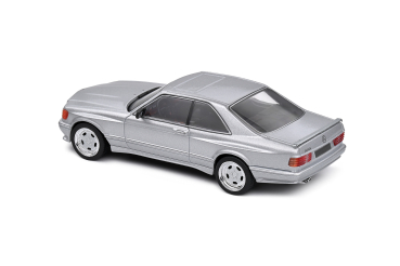 Mercedes Benz 560 SEC C126 wide body 1990 grey 1:43 modelcar Solido 421437710