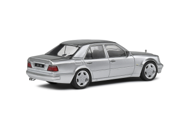 Mercedes-Benz (W124) E60 AMG Silber Metal 1994 1:43 Modellauto Solido 421437380