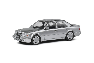 Mercedes-Benz (W124) E60 AMG Silber Metal 1994 1:43 Modellauto Solido 421437380
