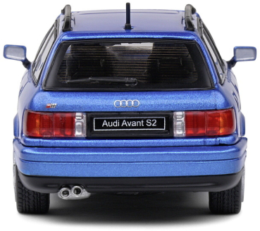 Solido 421437990 Audi Avant S2 blue 1:43 modelcar