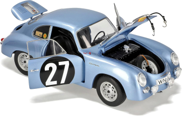 Preview: Schuco Porsche 356 A Carrera Coupe #27 1:18 Modellauto 450031900 Oldtimer