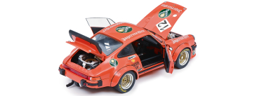Porsche 911 934 RSR Jägermeister Orange 1:18 Schuco 450034400 Modellauto