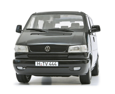 VW Bus T4 Caravelle schwarz 1:18 Modellauto Schuco 450041600