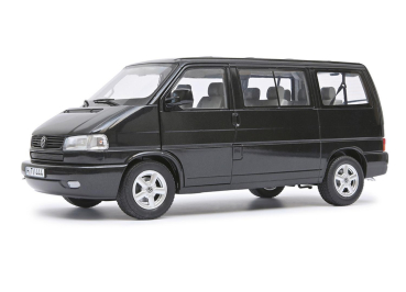 VW Bus T4 Caravelle schwarz 1:18 Modellauto Schuco 450041600