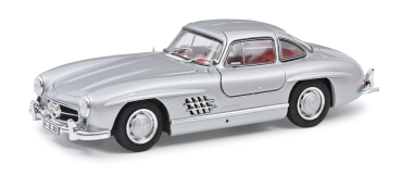 Mercedes Benz 300SL Flügeltürer W198 silber 1:18 limitiert 1/1000 Schuco 450045000 Modelcar