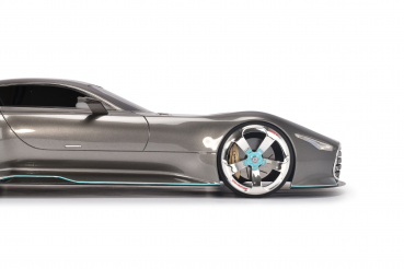 Schuco 450046600 Mercedes-Benz Vision GT Gran Turismo dunkelsilber 1:12 limitiert 1/500 Modellauto