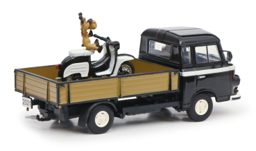 Schuco Barkas B1000 Pritsche + Roller Geschenk Weihnachten 2021 1:43 limitiert 1/750 Modellauto